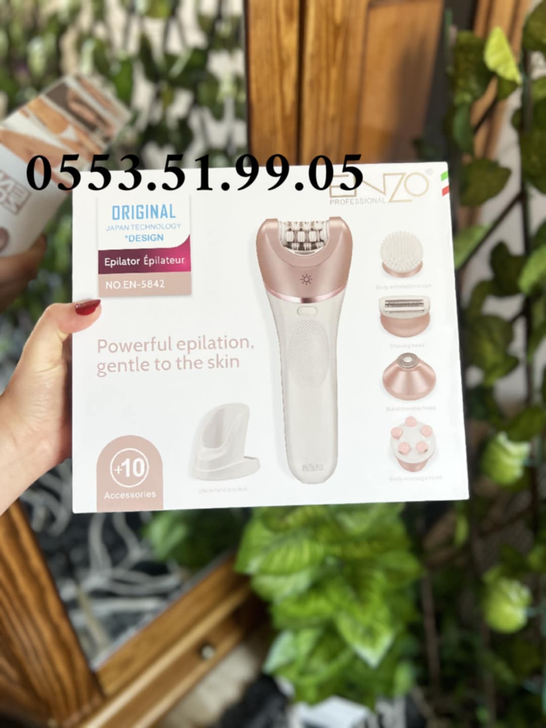 الة نزع الشعر Epilator ENZO 5842
