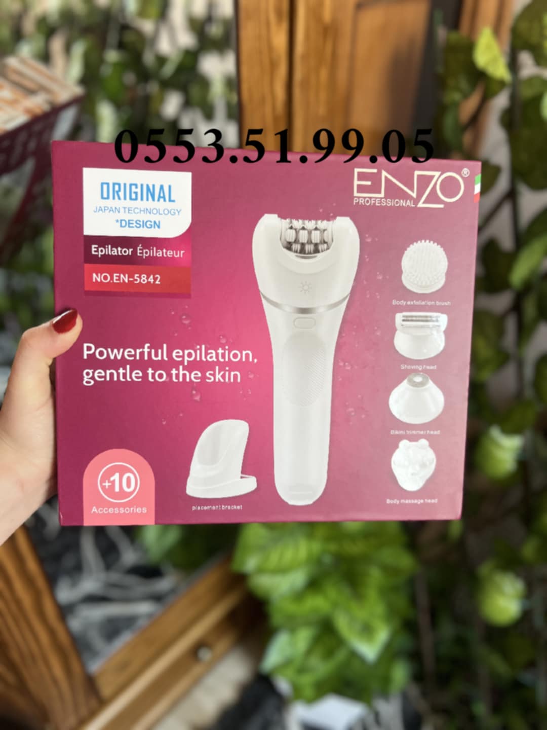 الة نزع الشعر Epilator ENZO 5842