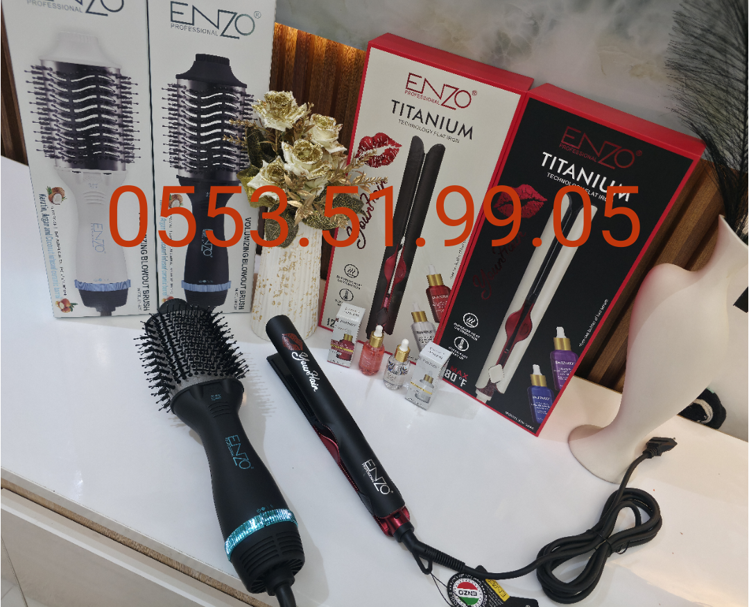 Pack Enzo lisseur 1280F+Bross 1500 watt